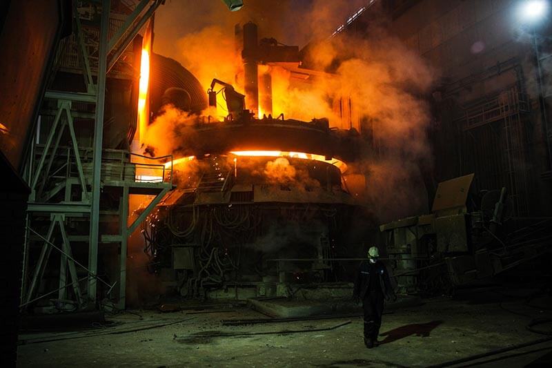 Lubrification dans le domaine de l'aciérie hauts fourneaux