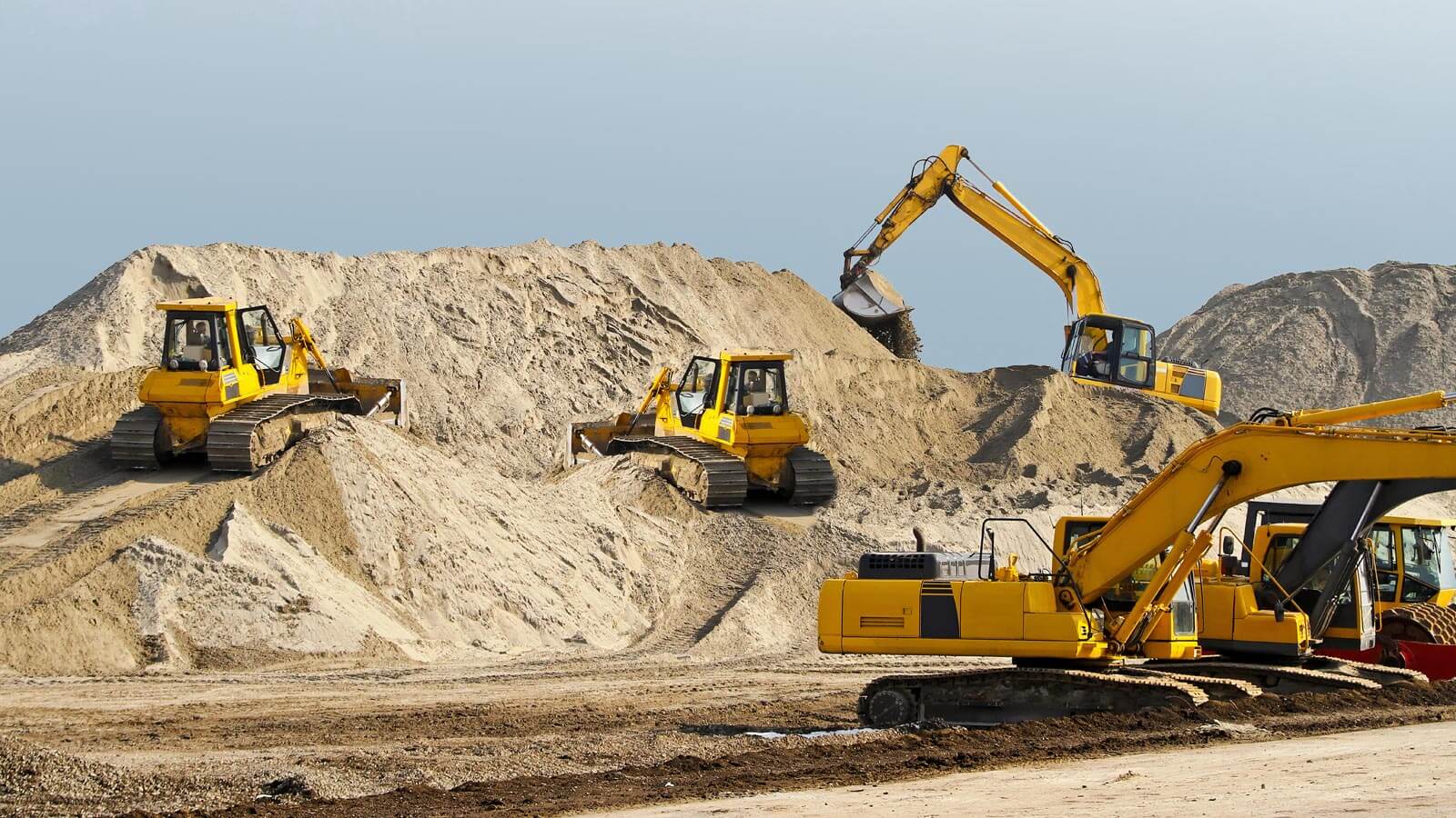 Produits lubrifiants pour travaux publics et chantiers