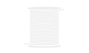 Pictogramme fils et câbles gris